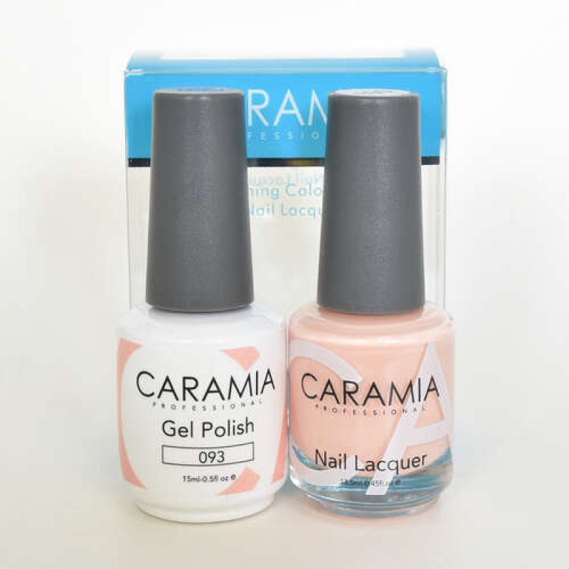 #093 Caramia Gel Polish & Nail Lacquer 0.5oz